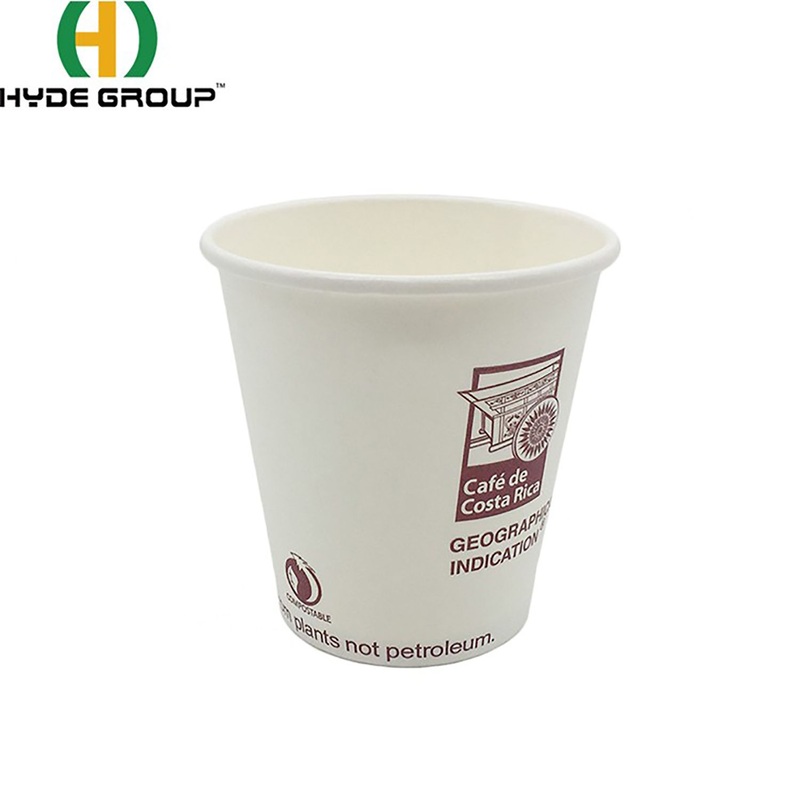 Wholesale Single Wall 6oz PE PLA Coated Paper Cups – PLA Coated Paper Cups and 6oz Coffee Cups price