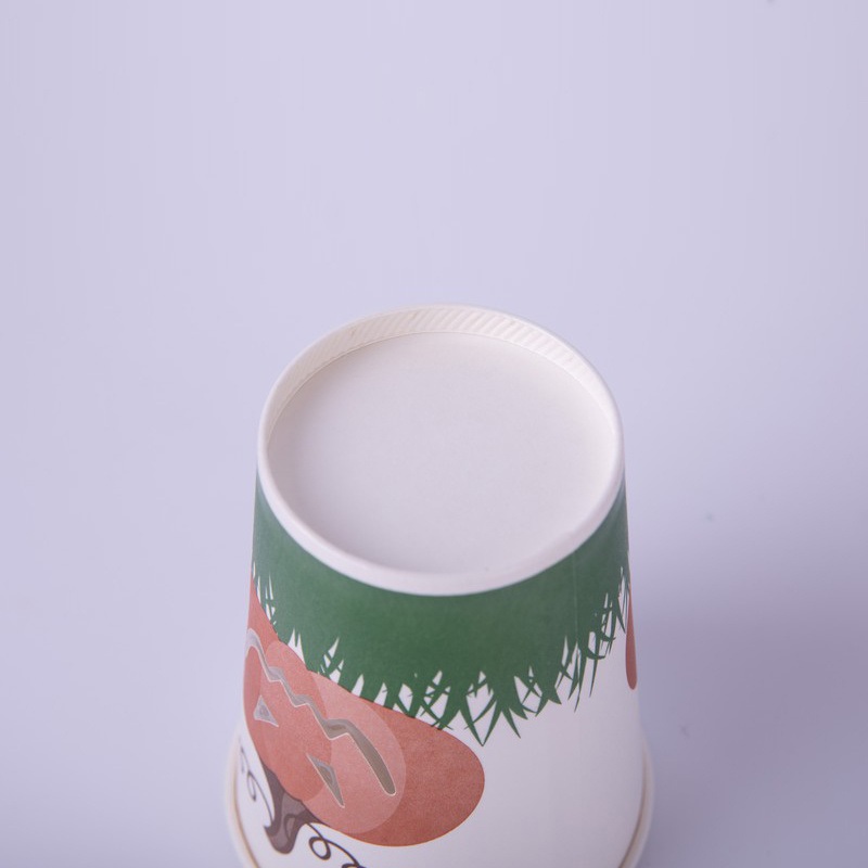Wm1556 PE Coated Custom Made Wholesale Disposable 7oz Paper Cup for Hot Beverage Coffee Tea – Coffee Paper Cup and Disposable Paper Cup price