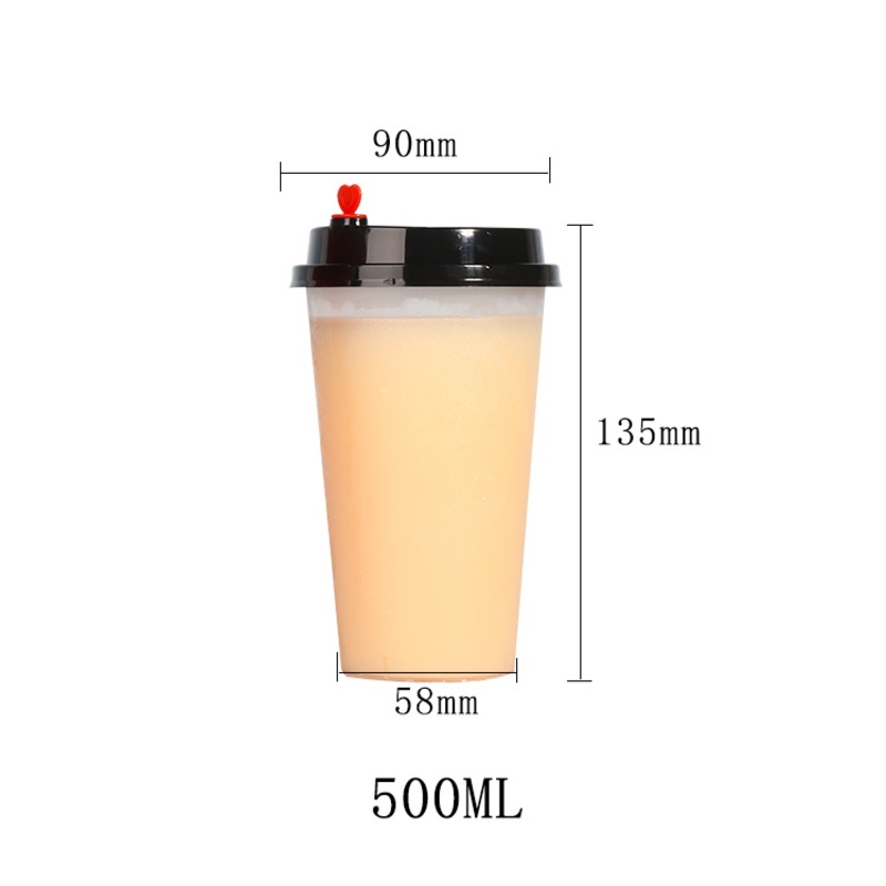 500ml Customized Disposable Injection Milktea PP Cups – Milktea Cups and PP Milktea Cups price