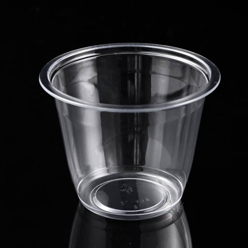 75mm 4oz U Shape BPA-Free Stylish Disposable Plastic Cup for Cold Beverage – Plastic Cup and Disposable Cup price