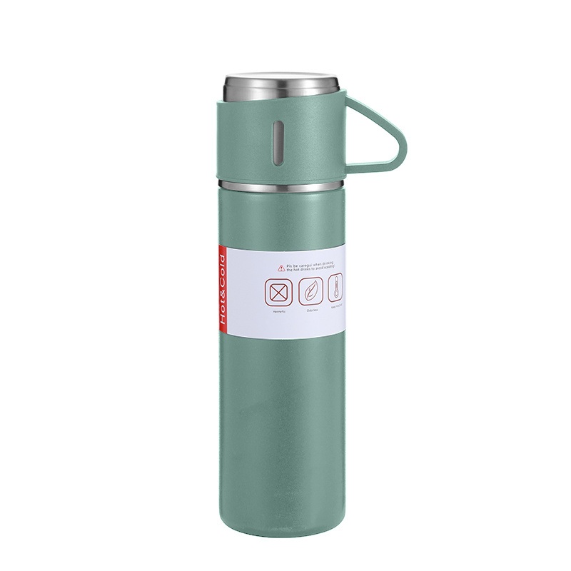 Amazon Top Seller in Stock Stainless Steel Thermal Insulated Water Bottles – Thermo Cup and Two Lids price