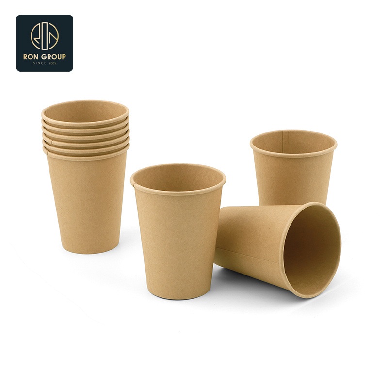Customized Logo Coffee Cup Single Wall Packaging Disposable Paper Cup – Coffee Cup and Paper Cup price