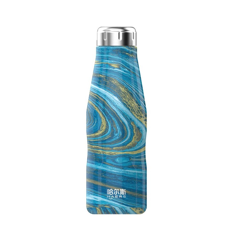 Gradient Color Custom Vacuum Stainless Steel Reusable Portable Water Bottle – Custom Stainless Steel Bottle and Vacuum Water Bottle price