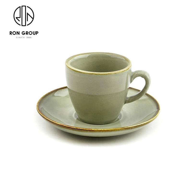 Minimalist Customized Ceramic Porcelain Cafe Coffee Tea Cup for Commercial Use – Ceramic Porcelain Cup and Customized Cup price