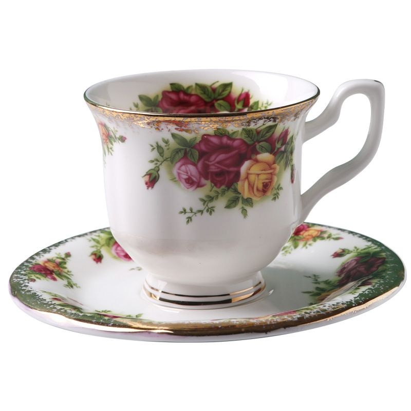 Top Bone China Floral Design Mug with Plate Spoon (CPBZ-4018) – Coffee Cup Set and Ceramic Coffee Cup price