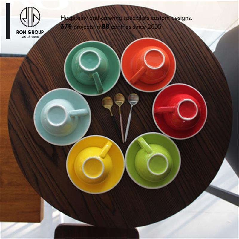 Wholesale Custom Logo Ceramic Porcelain Tea Water Cappuccino Coffee Mug& Cup for Hotel Restaurant Commercial Drinkware – Mug&Cup and Ceramic Cup price