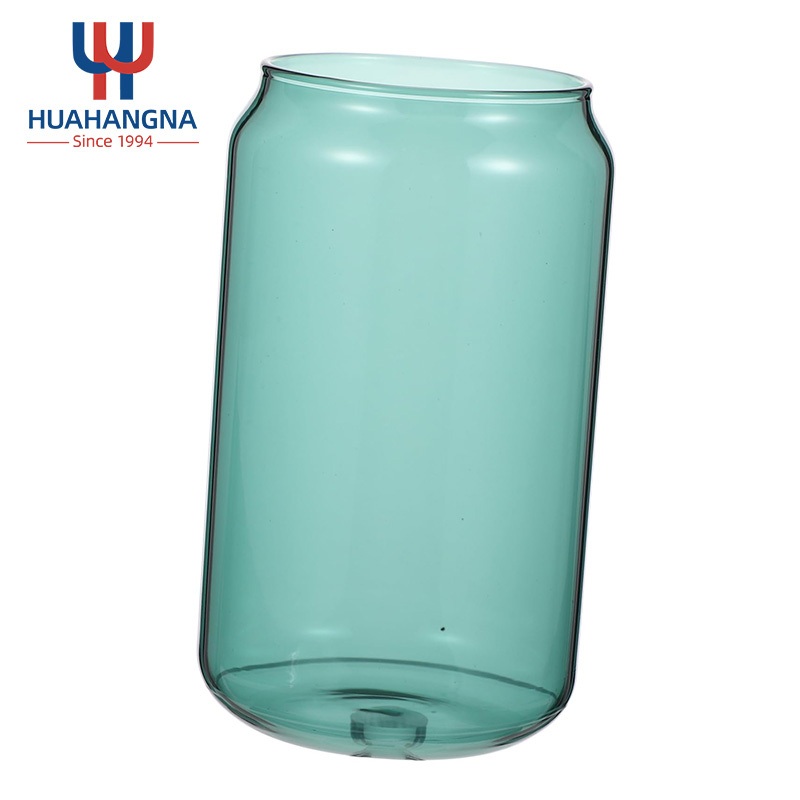 16oz Libbey Colored Decor Can Shaped Glass Coffee Mug for Beer Cocktail Tea Latte – Soda Glass and Glass Beer price