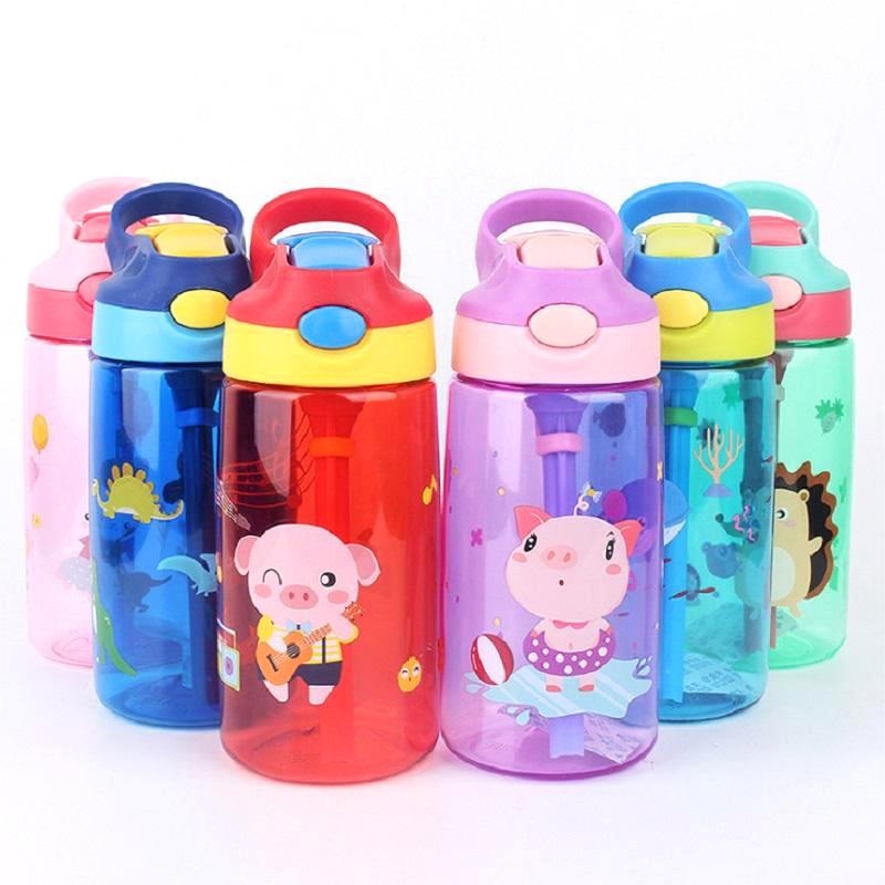 480ml Plastic Kids Sports Gym Fitness Cup Contigo PC Tritan Material BPA-Free Leak-Proof Water Bottle with Bouncing Lid for Children – Water Bottle and Sports Bottle price