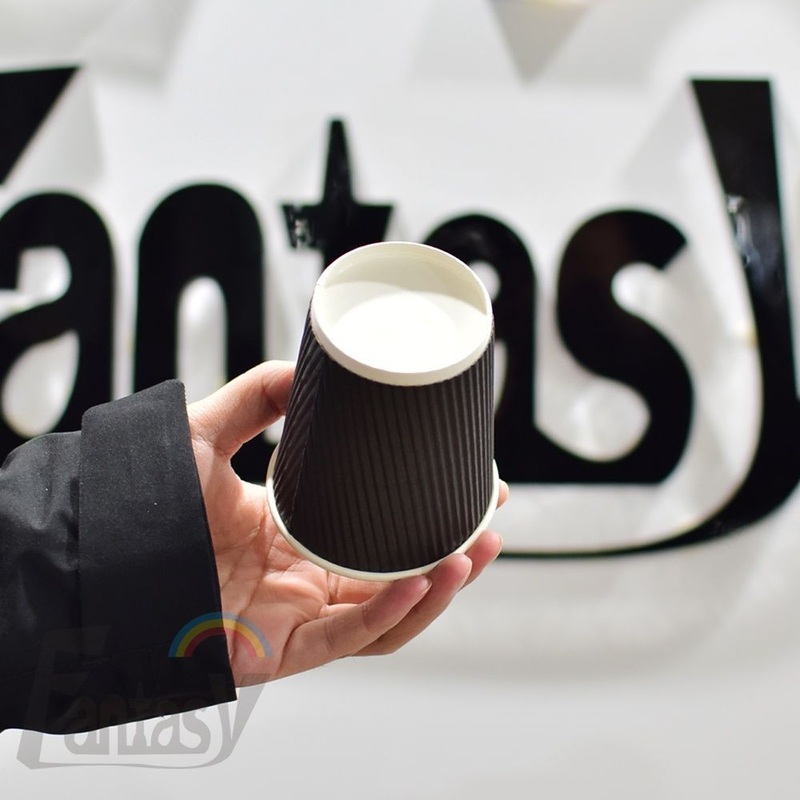 Biodegradable Custom Size Mug Corrugated Customized Soda Ripple Wall Paper Coffee Cup – Biodegradable Cup and Soda Paper Cup price