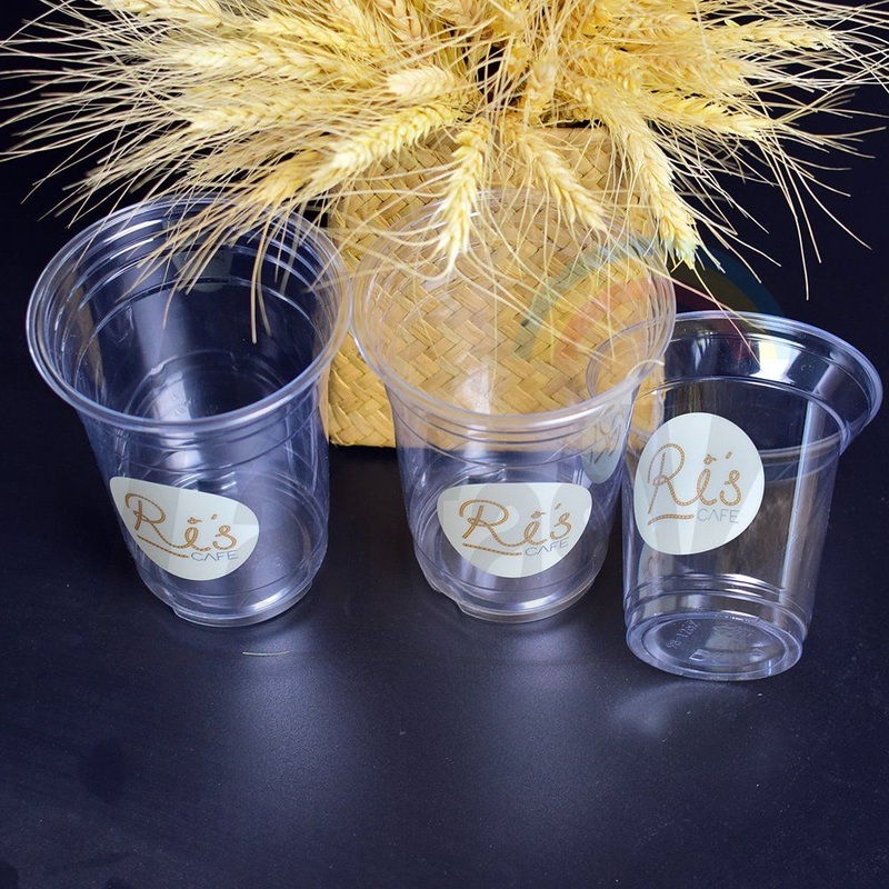 Milk Tea Printing with Lids Coffee Disposable Customization Logo Plastic PP Cup – Plastic Cup and PP Cup price