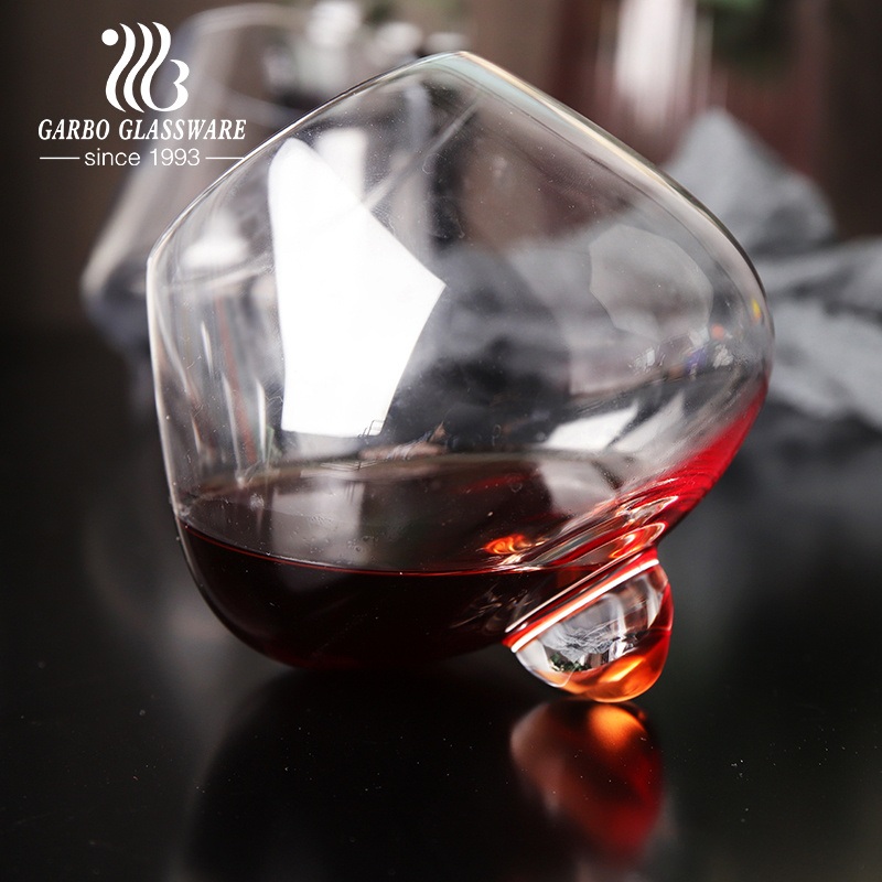 New Fashion Glass Rotated Wine Glass High-End Unique Shape Glass Drinking Cup – Glass Cup and Wine Glass Cup price