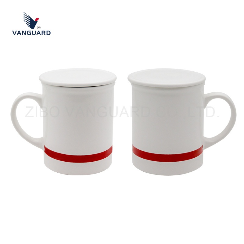Personalized Travel Mug 305ml White Tea Mug Porcelain Mug with Lid – Porcelain Mug and White Tea Mug price