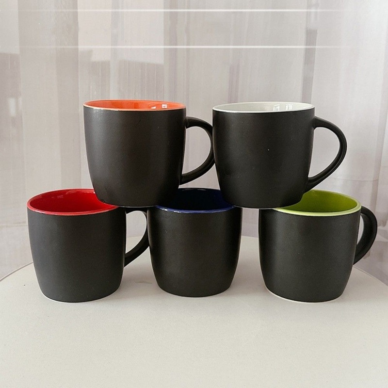 Valentines Day Ceramic Daily Drinking Cup with Lid and Spoon Business Promotion Gift Mug with Lid for Coffee or Tea – Ceramic Mug and Mugs Ceramic price