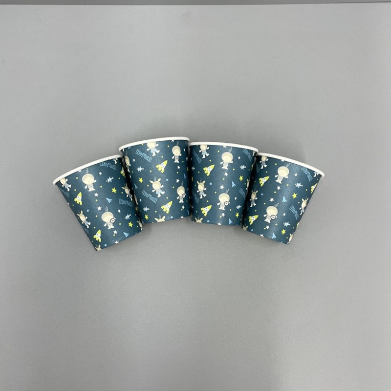 Wholesale Kraft Paper Single Wall Beverage Packaging Hot Tea Coffee Paper Cups with Lid – Corrugated Ripple Paper Cup and Paper Coffee Cups price