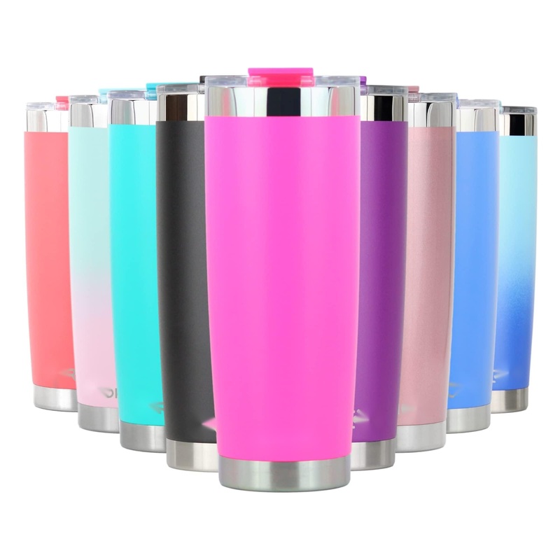 2 Straws 20 Oz Stainless Steel Tumbler Double Walled Vacuum Insulated Mug – Tumblers Cup and Tumbler price