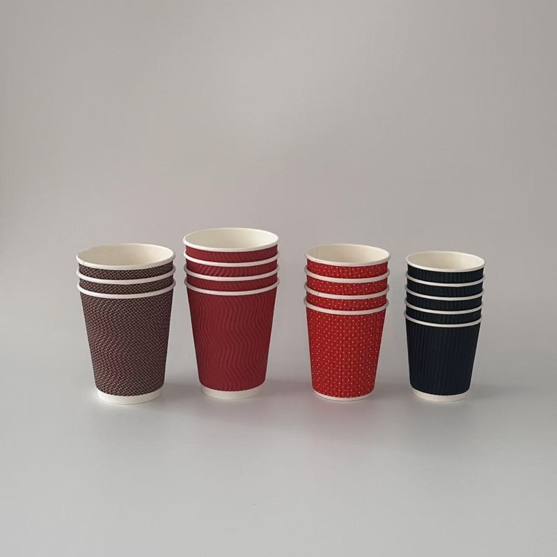Biodegradable Disposable Coffee Cups with Lids and Sleeves, Ripple Wall Paper Cups – Paper Cups and Disposable Coffee Cup price