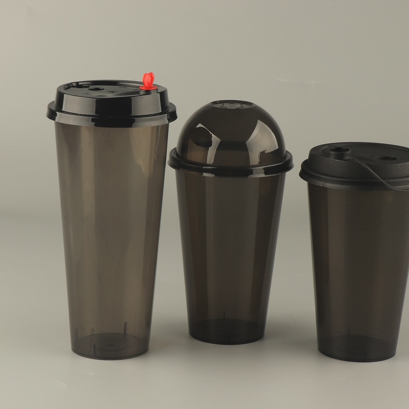 Black Plastic Cup 10oz 12oz 16oz 18oz 20oz 24oz Injection Molded – Plastic Cup and Cup price