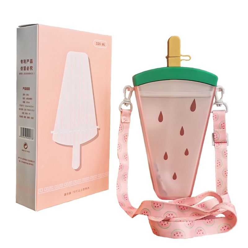 Cute Fruit-Shaped Promotional Drinkware Gift Bottle Plastic Cup with Straw – Plastic Cup and Cup with Straw price