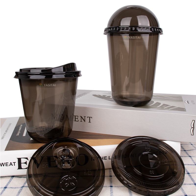 Experienced Manufacture Disposable New Product Black Pet Plastic Cold Water Cup – Plastic Cups for Juice and Plastic Cups for Beer price