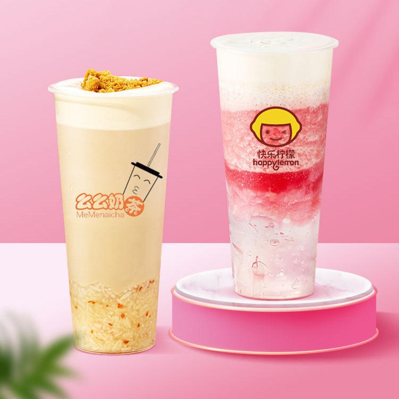 Factory Wholesale Eco-Friendly Disposable Custom Juice Cup Plastic Storage Packaging Bubble Milk Tea Juice Disposable Clear Plastic Cold Drink Cup with Lid – Plastic Cold Drink Cup and Factory Wholesale Custom Cup price