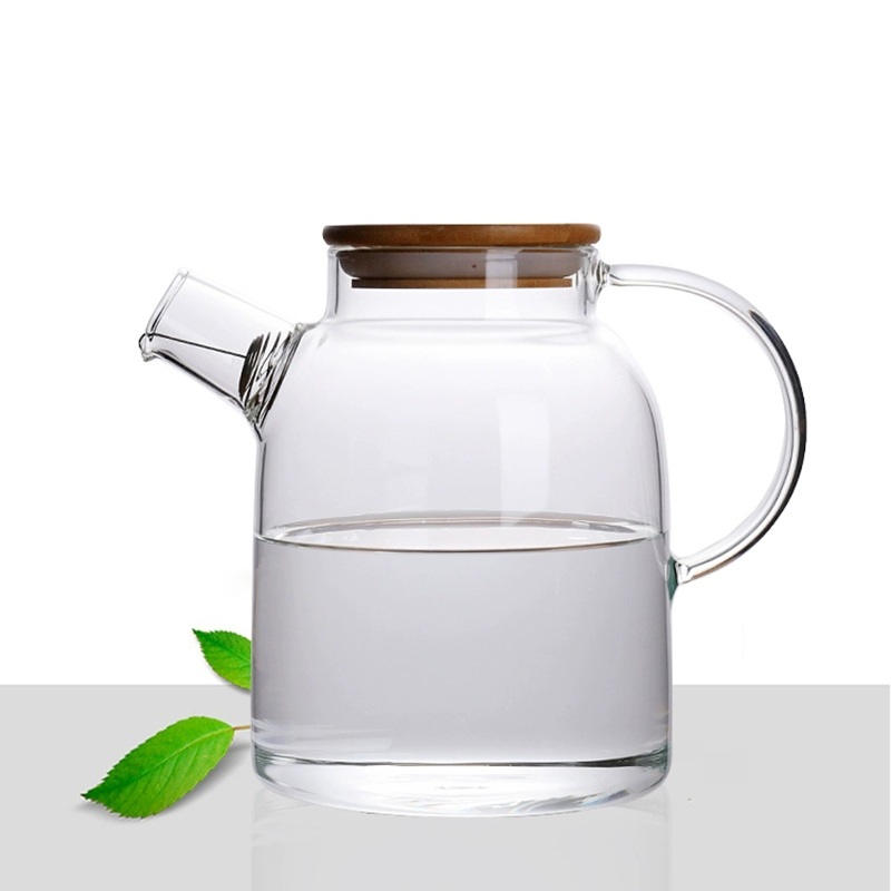 Handmade Glass Carafe Set with 6PCS Cups – Clear Glassware for Water, Tea, and More with Handle – Glass Carafe Set and Clear Glassware price