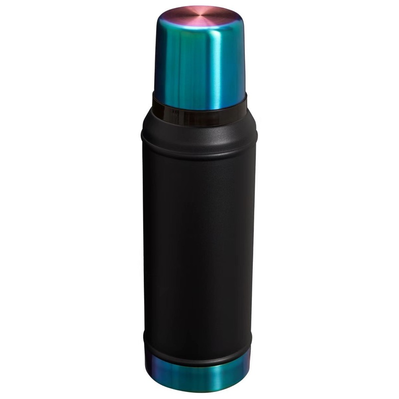 [New Product] Fashionable Outdoor Thermoses Flask, Large-Capacity Insulated Cup, Water Cup, Dazzling Black, Default New Model. – 1000ml Flask Tumbler and Vacuum Flask Tumbler price