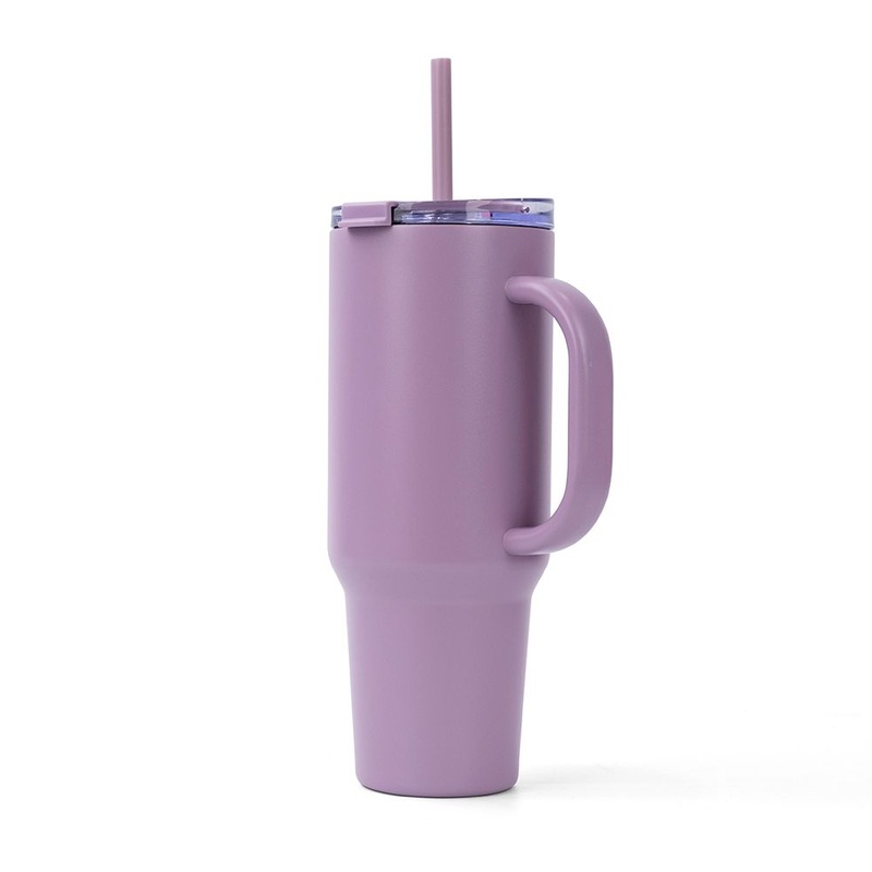 ODM Design Coffee Mug 40 Oz Tumbler Outdoor Double Wall Vacuum Insulated Stainless Steel Tumbler with Handle Straw – Tumbler and 40oz Tumbler with Handle price