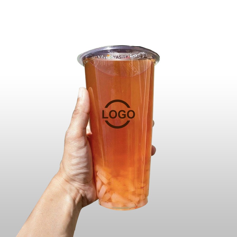 ODM OEM Disposable PP Plastic Cup with Lid Custom Logo Boba Milktea Cups Bubble Tea Cup – PP Cup and Bubble Tea PP Cup price