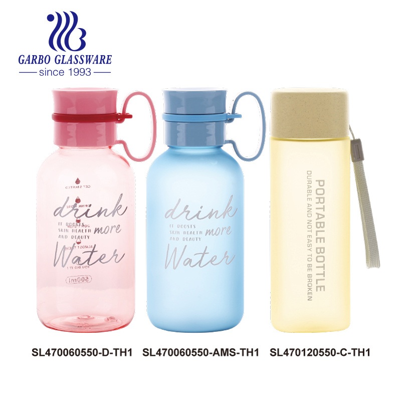 Portable Bottle with Fabric Lid Outside Plastic Water Bottle for Picnic Outgoing Printing Bottle with String Handle – Portable Water Bottle and Water Bottle price