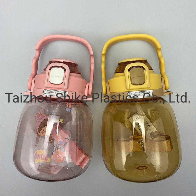 Sports Motivational Drinking Water Bottle with Time Marker Straw 1300ml BPA Free – Water Bottles and Sports Water Bottle price