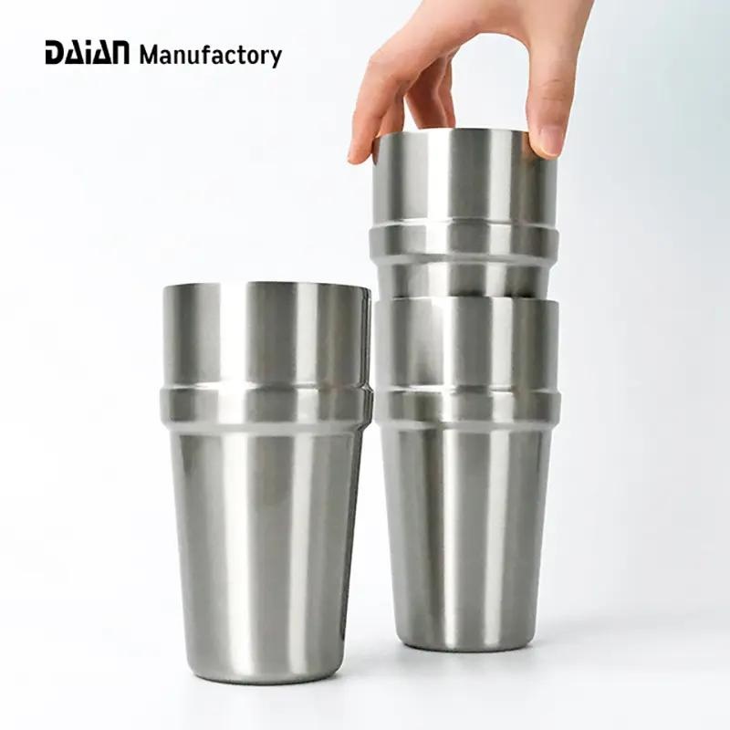 Stainless Steel Wine Tumblers 16oz 26oz Double Wall Vacuum Insulated Coffee Cups – Vacuum Insulated Tumbler Cup and Double Wall Stainless Steel Tumbler price