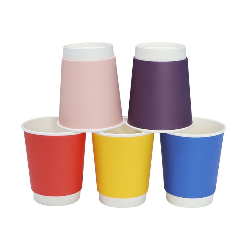 Wholesale Disposable Double Wall Paper Coffee Cup with PE Coat for Drinking – Double Wall Coffee Cup and Coffee Cup price