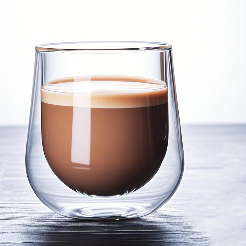 250ml Double-Wall Borosilicate Glass Coffee Cup – Coffee Cup and Glass Coffee Cup price