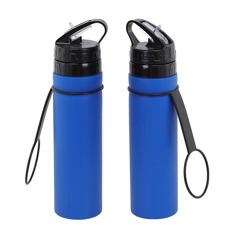 BPA Free Water Bottles Jug Food Grade Silicone Drinking Foldable Travel Water Bottle Foldable Water Bottle with Straw – Bottle and Water Bottle price