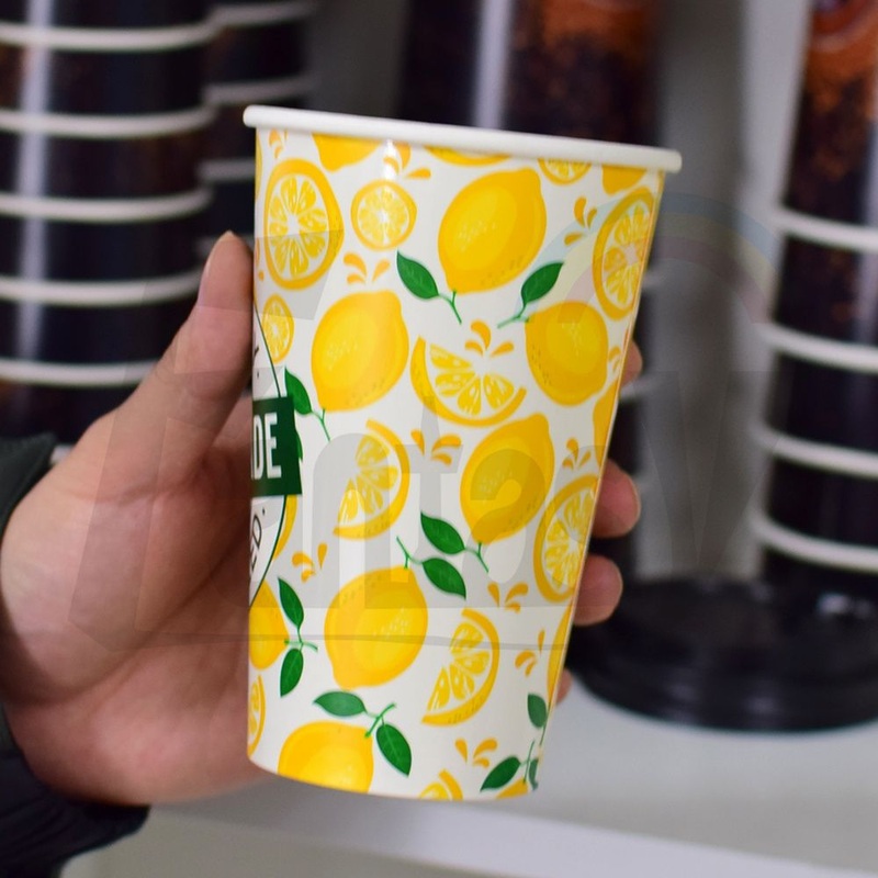 Cold Reusable Brand Customizable Custom Design Customized Pringting Single Wall Paper Cup – Paper Cup and Single Wall Cup price