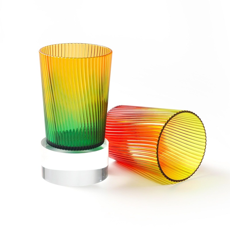 Colorful Bicolour PS Ms Acrylic Tumbler 14oz Food Grade Plastic Cup – Plastic Cup and Food Grade Cup price
