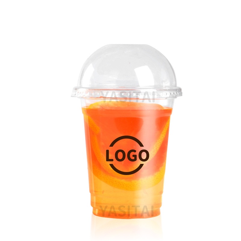 Custom Logo Printing 10oz 12oz 16oz 20oz 24oz 32 Oz Disposable Pet Plastic Clear Cold Coffee Juice Cups – Disposable Plastic Cup and Plastic Cup price