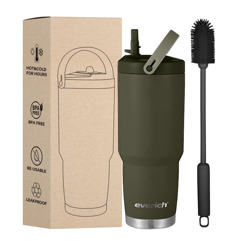 Everich 14oz 18/8 PRO-Grade Stainless Steel Insulated Kids Tumbler Easy to SIP and Carry – Tumbler with Straw and Stainless Steel Tumbler price