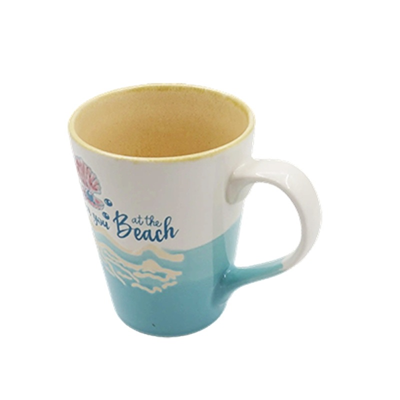 Nordic Manufacturer 380ml Durable Tea Breakfast Ceramic Coffee Stackable Milk Mug – Milk Mug and Coffee Mug price