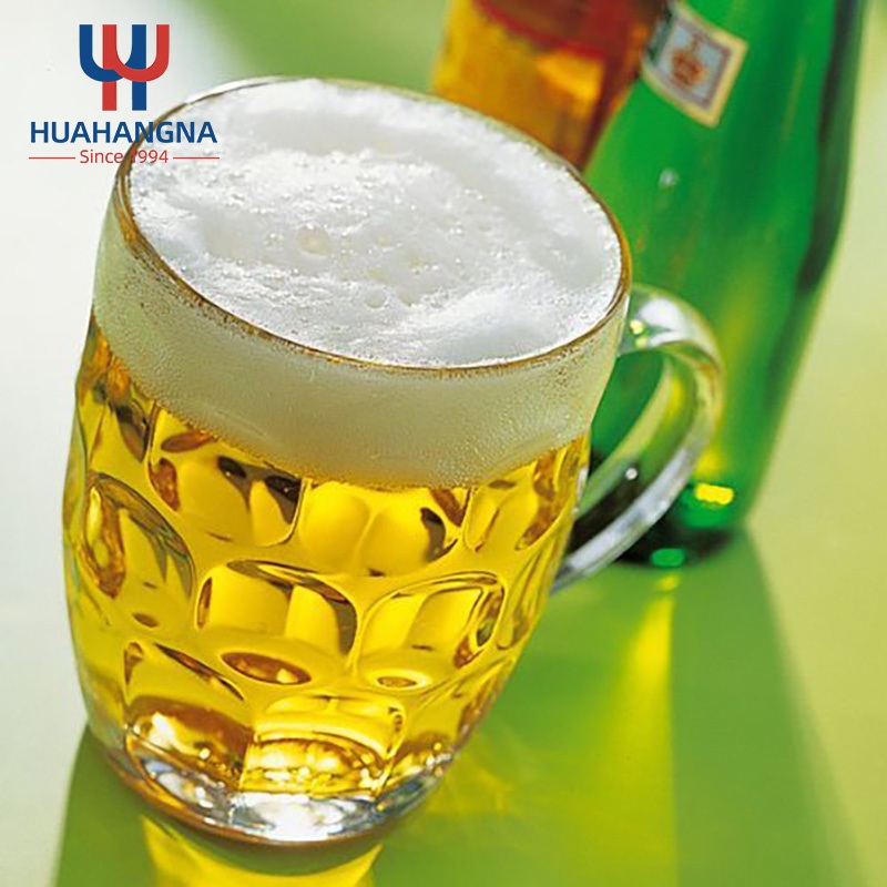 Unique Design Round Beer Glass Cup Customized Logo Vintage Crystal Pint Tumbler – Beer Glass and Glassware price