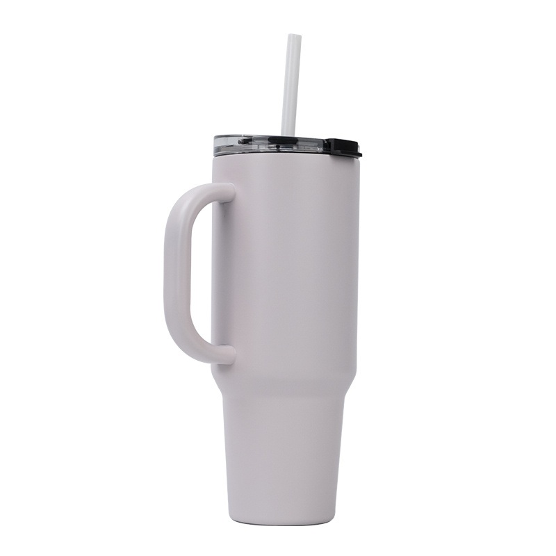 40 Oz Leak Proof Tumbler with Handle and Straw Lid Vacuum Insulated Stainless Steel Water Bottle for Car Travel Keep Cold – Tumbler and Travel Tumbler price