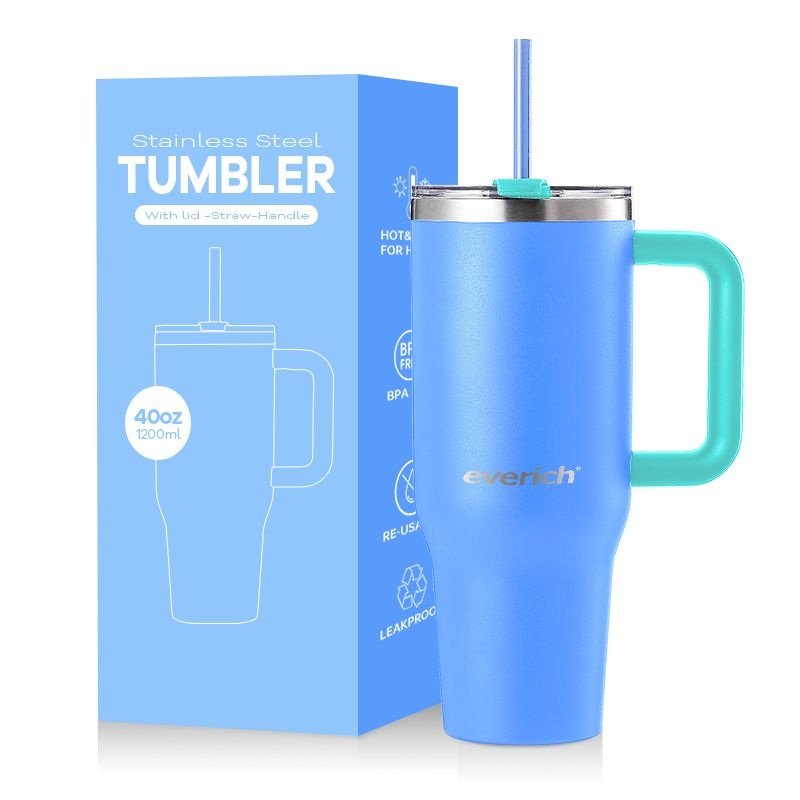 40oz Sports Tumbler Support Custom Gradient Color Stainless Steel Tumbler Double Wall 18/8 Stainless Steel with Straw – Stainless Steel Tumbler and Vacuum Tumbler price