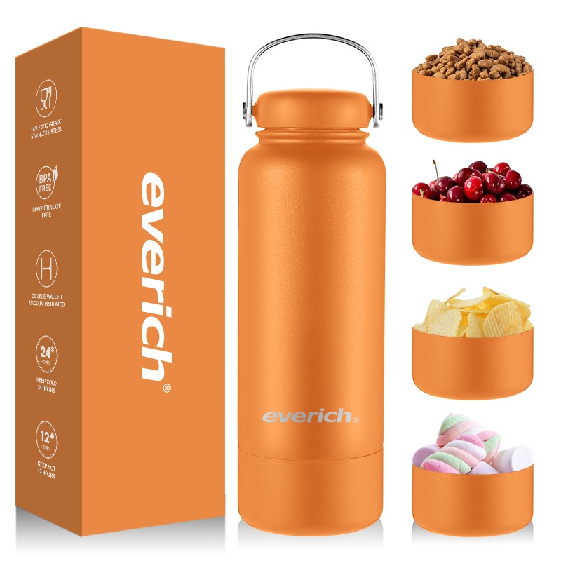 BPA-Free Double Wall Vacuum Insulation with Portable Aluminum Handle Insulated Water Bottle – Stainless Steel Water Bottle and Water Bottle price