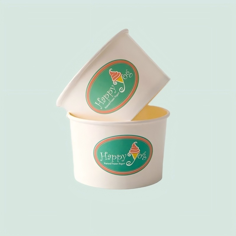 Custom Disposable Summer Ice Cream Tub Container Smoothie Frozen Yogurt Packaging Cup – Ice Cream Cup and Smoothie Cup price