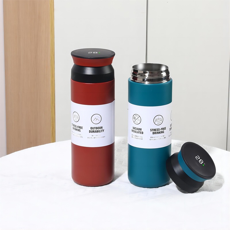 Custom Logo Middle Mouth 350ml Double Walled Stainless Steel Travel Tumbler Vacuum Flask Water Bottle Thermo with Lid – Sport Thermos and Stainless Steel Thermos price