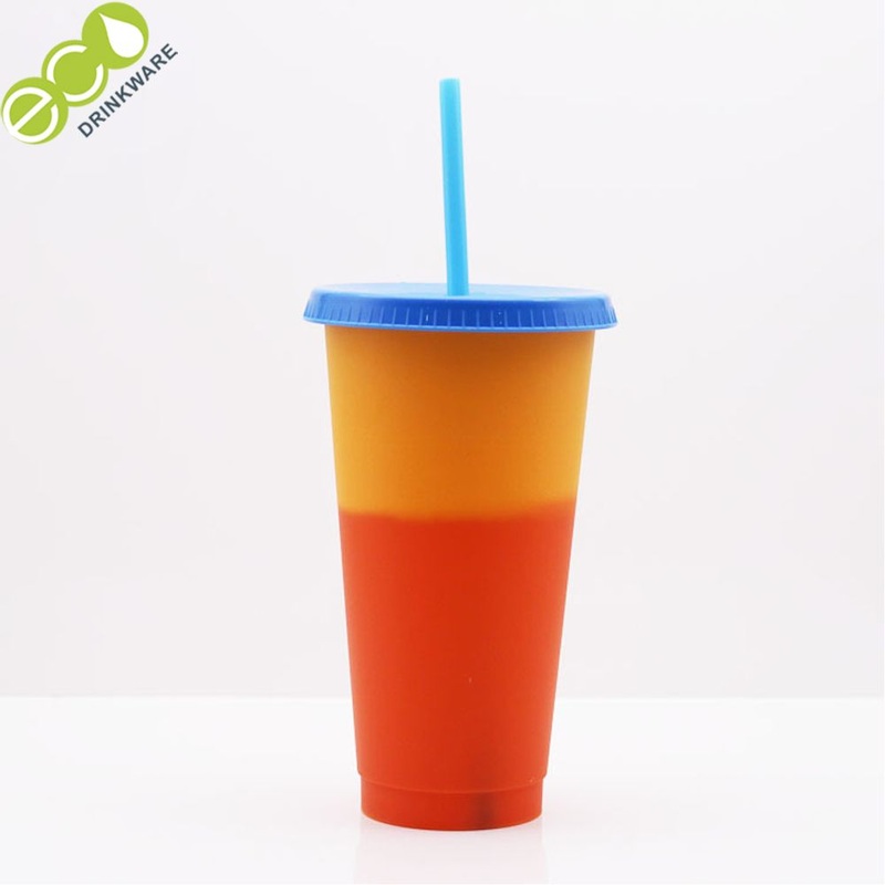 Ea001 720ml China Wholesale Starbucks PPS Cup Temperature Color Change Beer Cup – PPS Cup and Plastic Cup price
