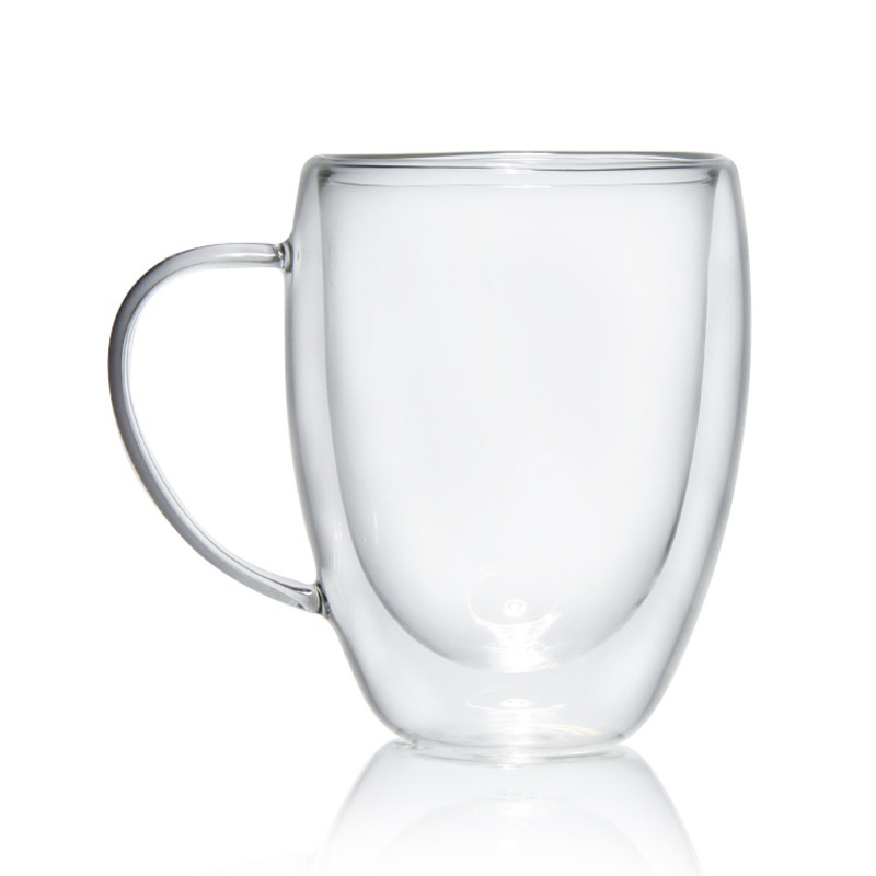 Glass Mug Borosilicate Glass Coffee Cup Double Wall Glass Cup – Coffee Cup and Glass Cup price