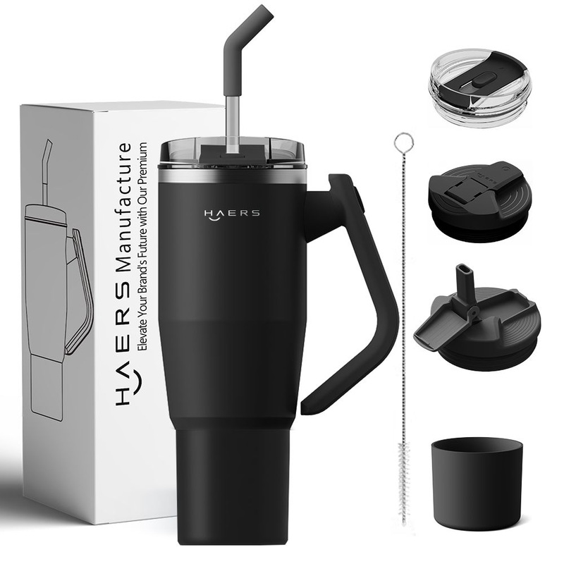 Haers 32oz Insulated Travel Mug with Custom Logo and Handle – Insulated Travel Mug and Custom Logo Mug price
