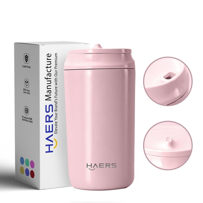 Haers Factory Non-Lead 8/18 Stainless Steel Coffee Mug with Patented Side-Slide Lid – Coffee Mug and Travel Mug price