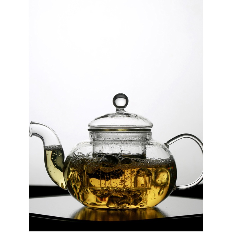High Borosilicate Glass Teapot Set with Glass Filter, 1L Capacity Heart Resistant Glass Tea Kettle Pot – Glass Tea Set and Glass Tea Pot price